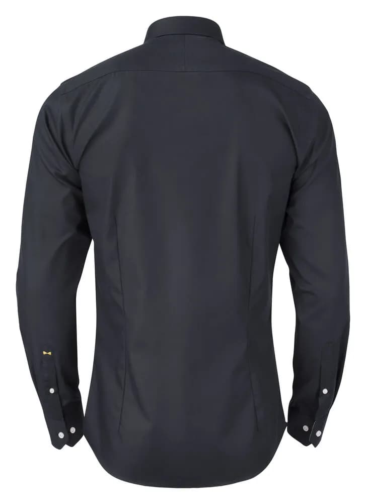 YB51 Twill Regular Hemd Regular Fit Herren - Schwarz