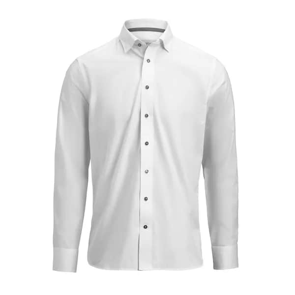 YB56 Twill Slim - Weiß/Grau