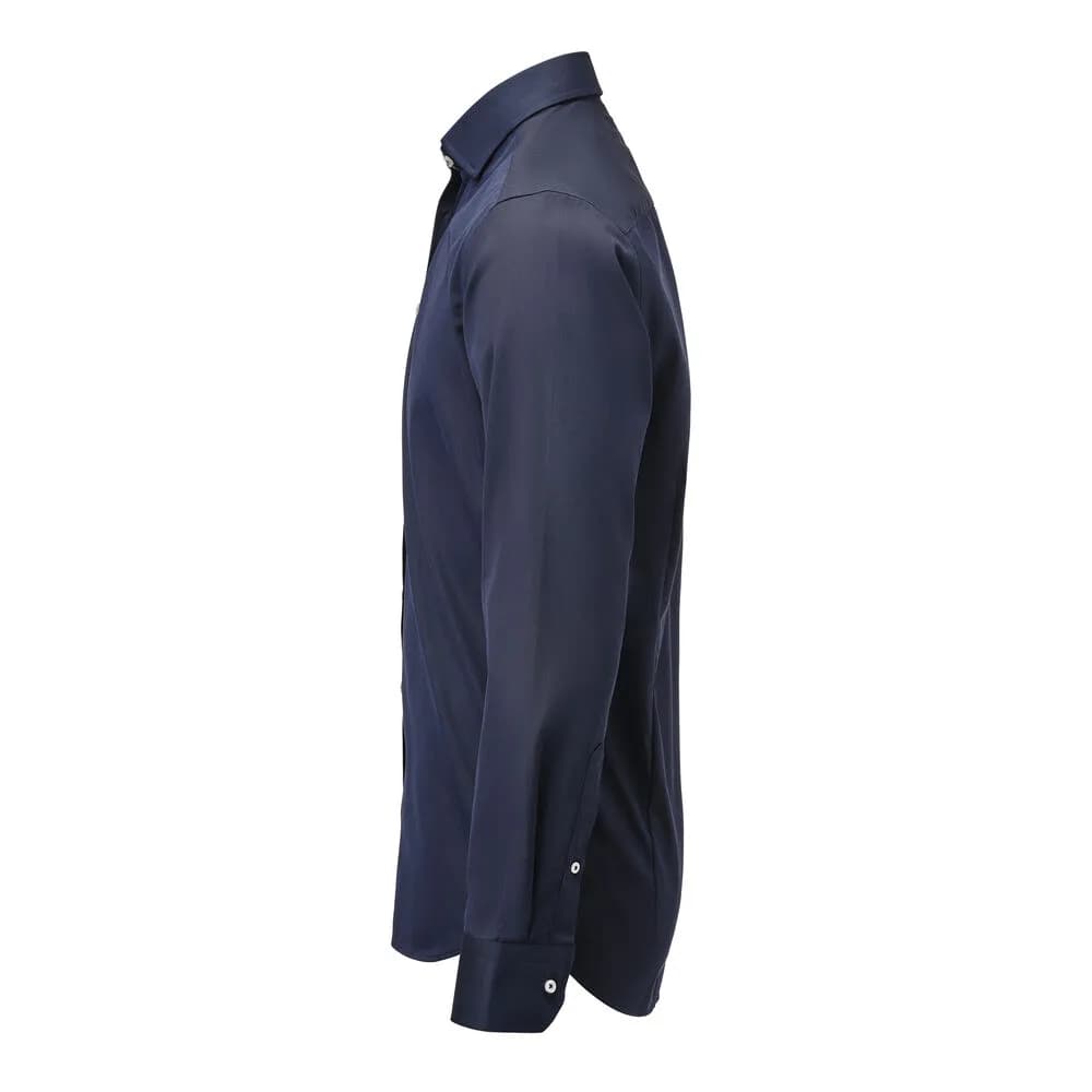 YB56 Twill Regular - Marineblau/Weiß