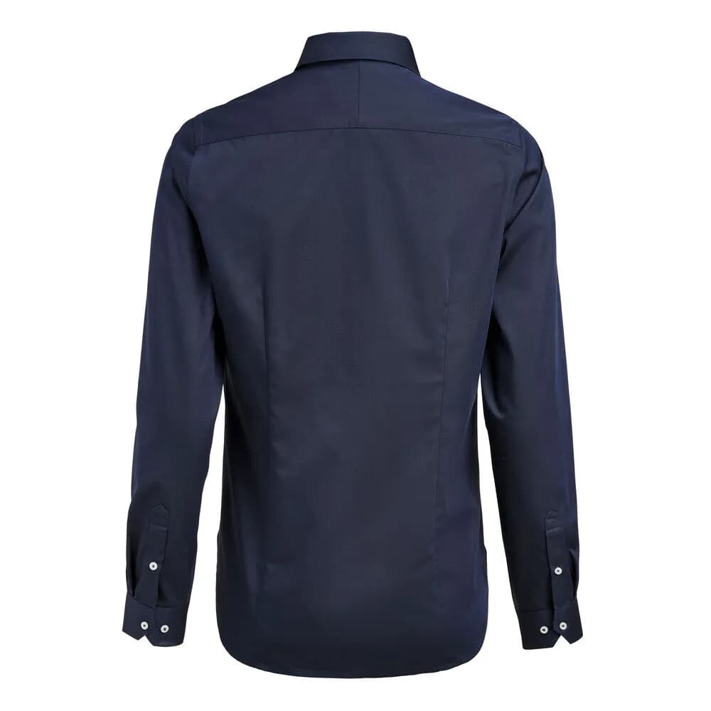 YB56 Twill Woman Contemporary - Marineblau/Weiß