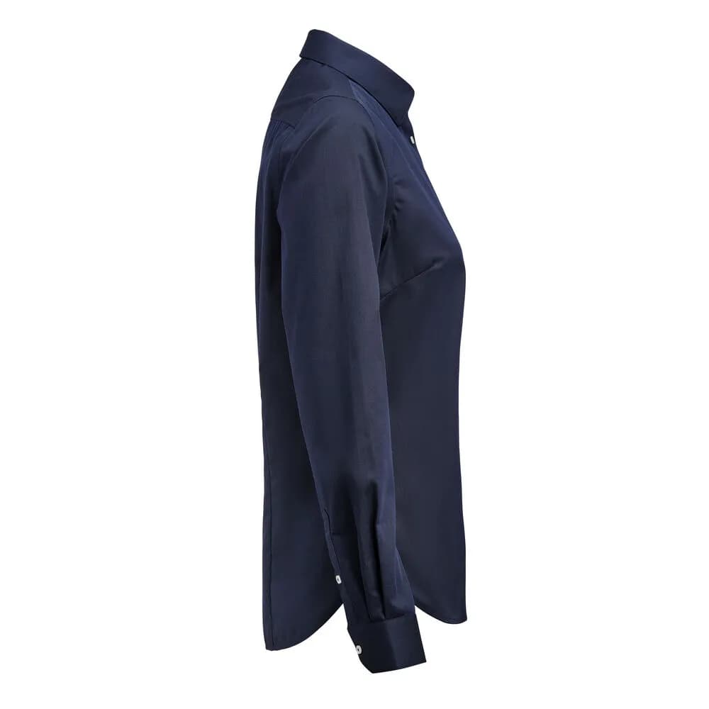 YB56 Twill Woman Contemporary - Marineblau/Weiß