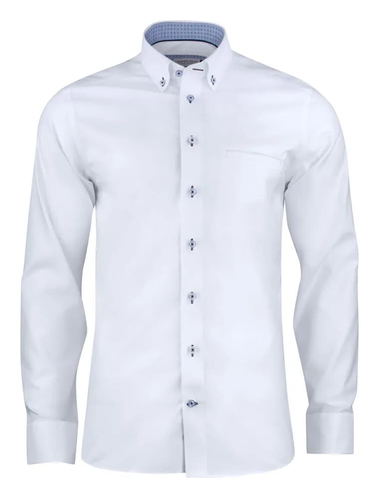RB121 Oxford Hemd Regular Fit Herren - Weiß