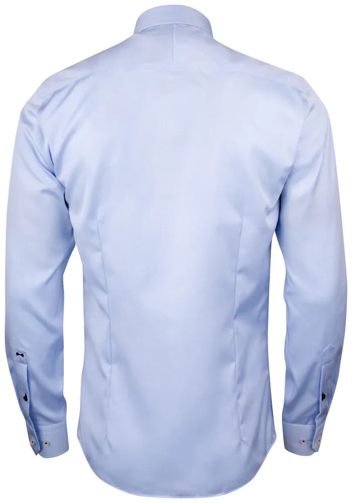 RB122 Twill Hemd Slim Fit Herren - Himmelblau