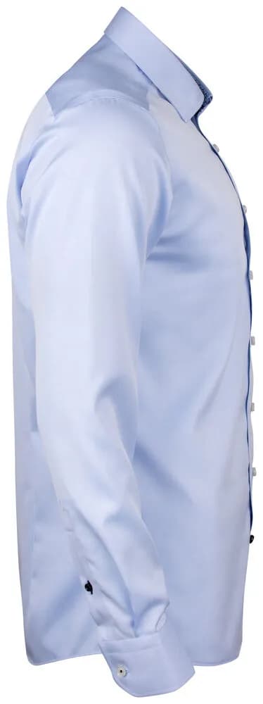 RB122 Twill Hemd Slim Fit Herren - Himmelblau