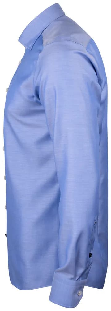 RB122 Twill Hemd Regular Fit Herren - Blau