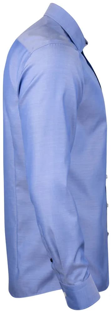 RB122 Twill Hemd Regular Fit Herren - Blau