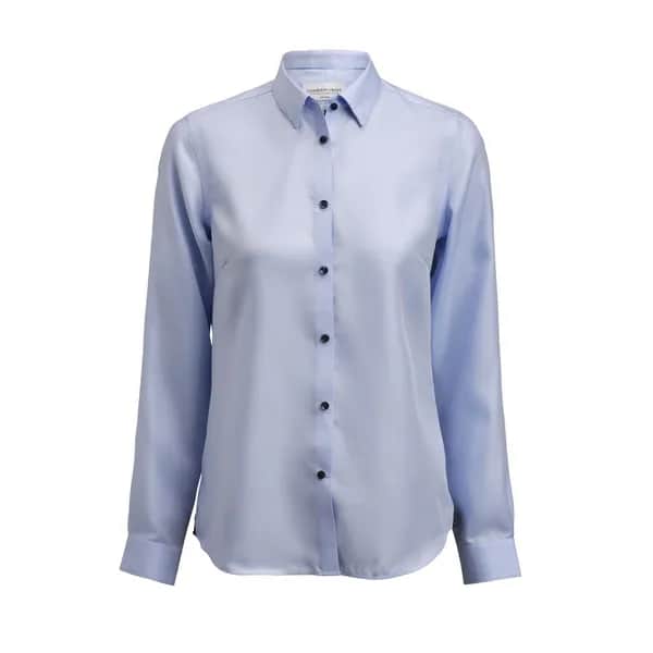 RB123 Royal Twill Contemporary Fit Damen Blusen - Hellblau