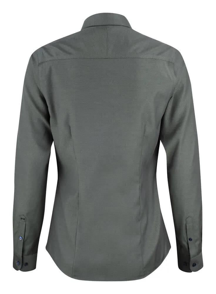 PB142 Oxford Damen Blusen - Grün