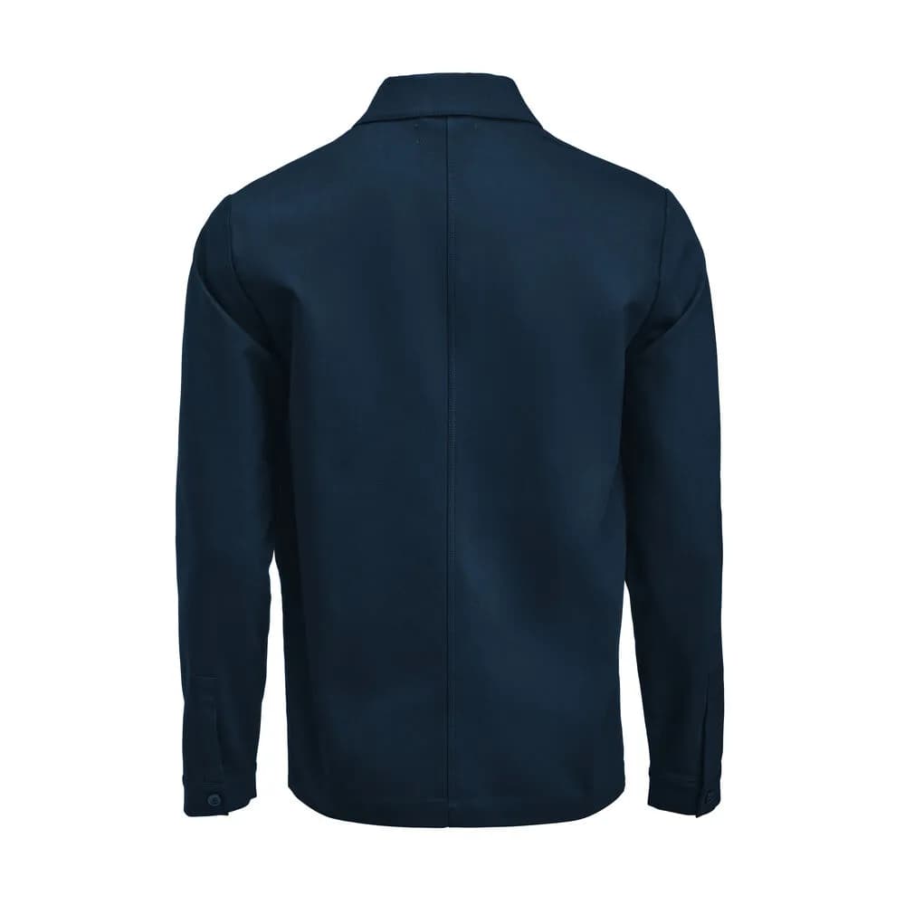 Patch Pocket Hemdjacke Unisex - Marine