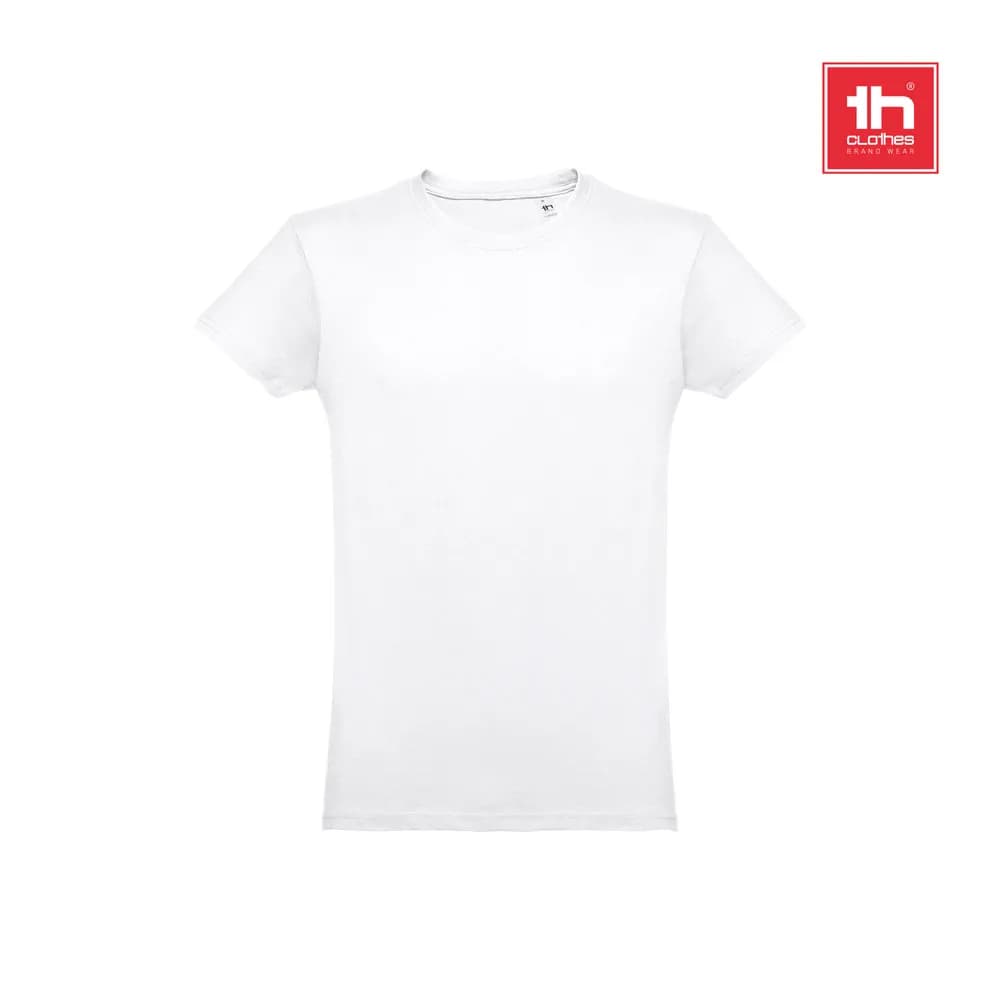 Herren-T-Shirt aus Baumwolle. Weiße Farbe - THC LUANDA WH - Weiß