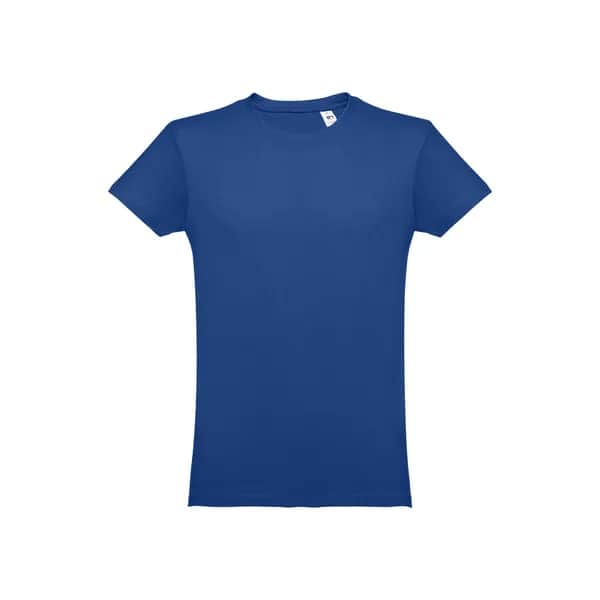 Herren-T-Shirt aus Baumwolle im Schlauchformat - THC LUANDA - Königsblau
