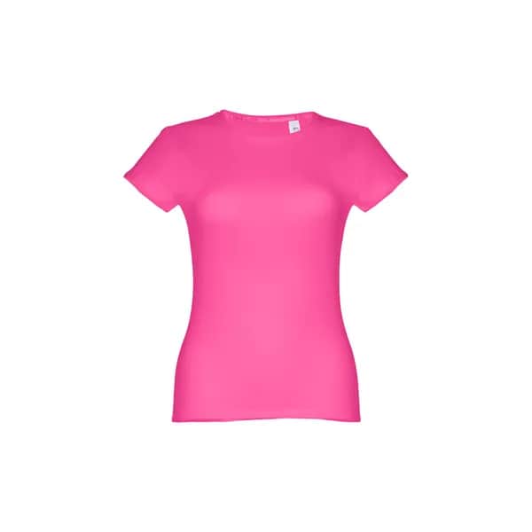 Tailliertes Damen-T-Shirt - THC SOFIA - Rosa