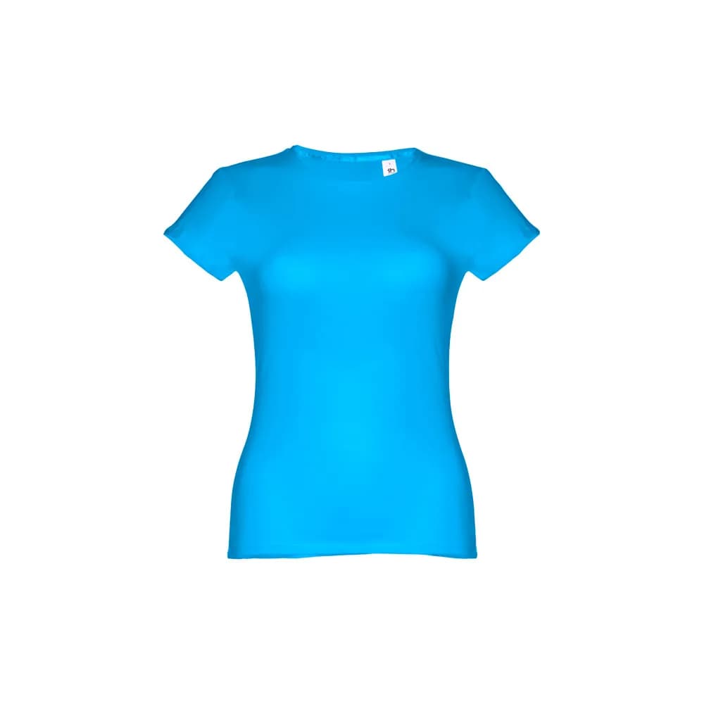 Tailliertes Damen-T-Shirt - THC SOFIA - Wasserblau