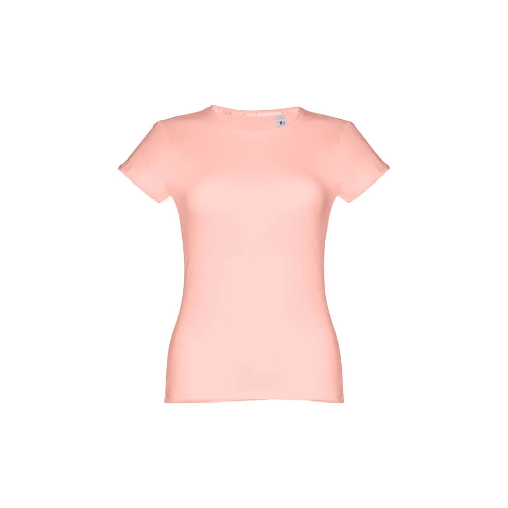 Tailliertes Damen-T-Shirt - THC SOFIA - Lachs