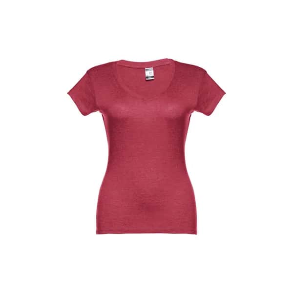 Damen T-shirt - THC ATHENS WOMEN - Rot melliert