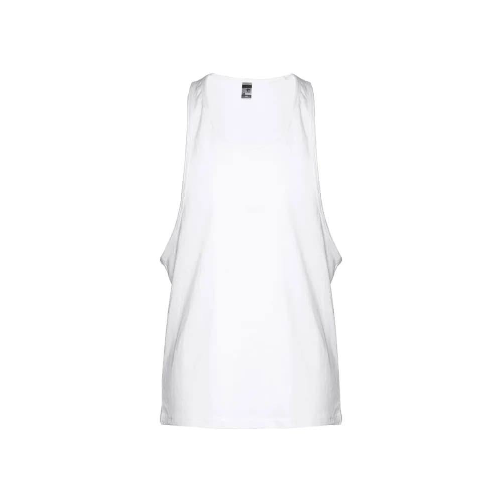 Herren-T-Shirt mit geteiltem Ärmel aus Baumwolle - THC IBIZA WH - Weiß