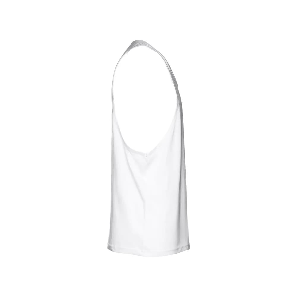 Herren-T-Shirt mit geteiltem Ärmel aus Baumwolle - THC IBIZA WH - Weiß