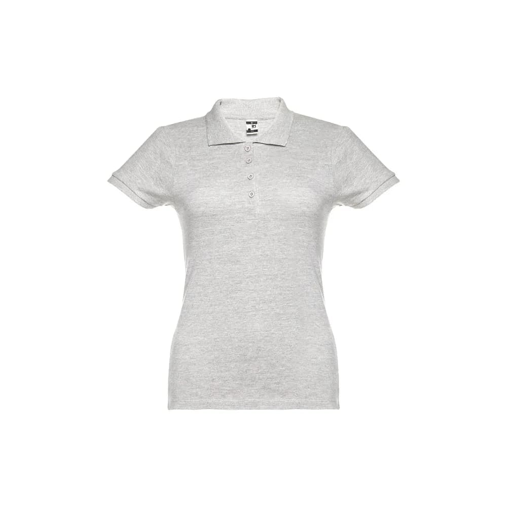 Damen Poloshirt - THC EVE - Weiss melliert