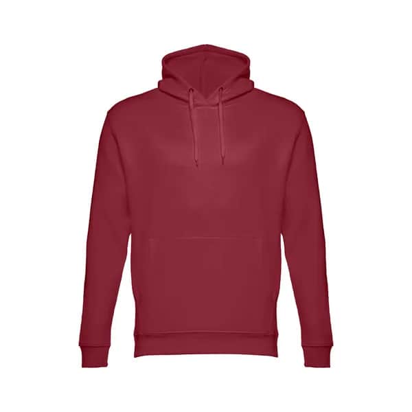 Sweatshirt (unisex) mit Kapuze aus Baumwolle und Polyester - THC PHOENIX - Burgunder