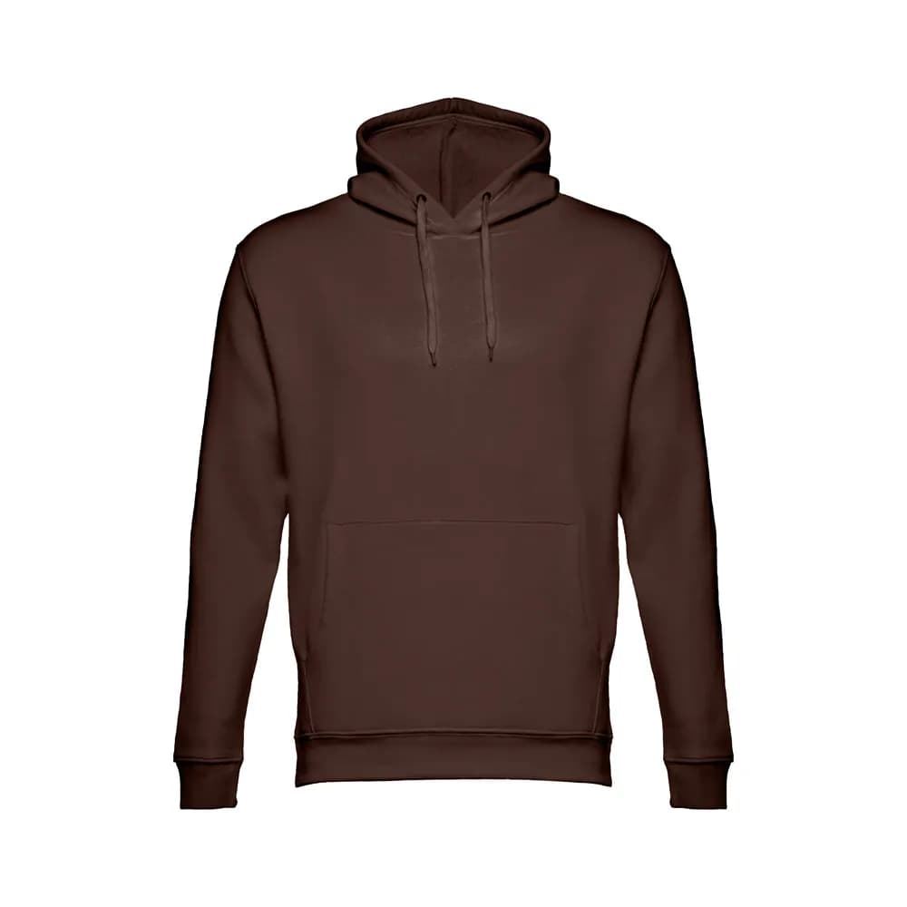 Sweatshirt (unisex) mit Kapuze aus Baumwolle und Polyester - THC PHOENIX - Dunkelbraun