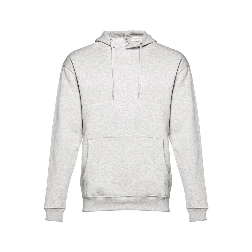 Sweatshirt (unisex) mit Kapuze aus Baumwolle und Polyester - THC PHOENIX - Weiss melliert