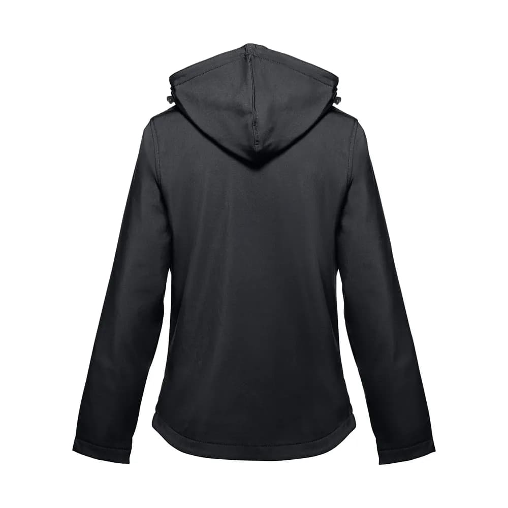 Gürtel-Softshell-Jacke für Damen - THC ZAGREB WOMEN - Schwarz