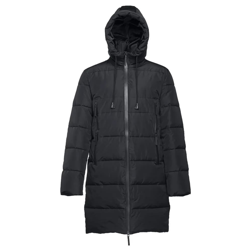 Gepolsterter Unisex-Parka - THC BRUSSELS - Schwarz