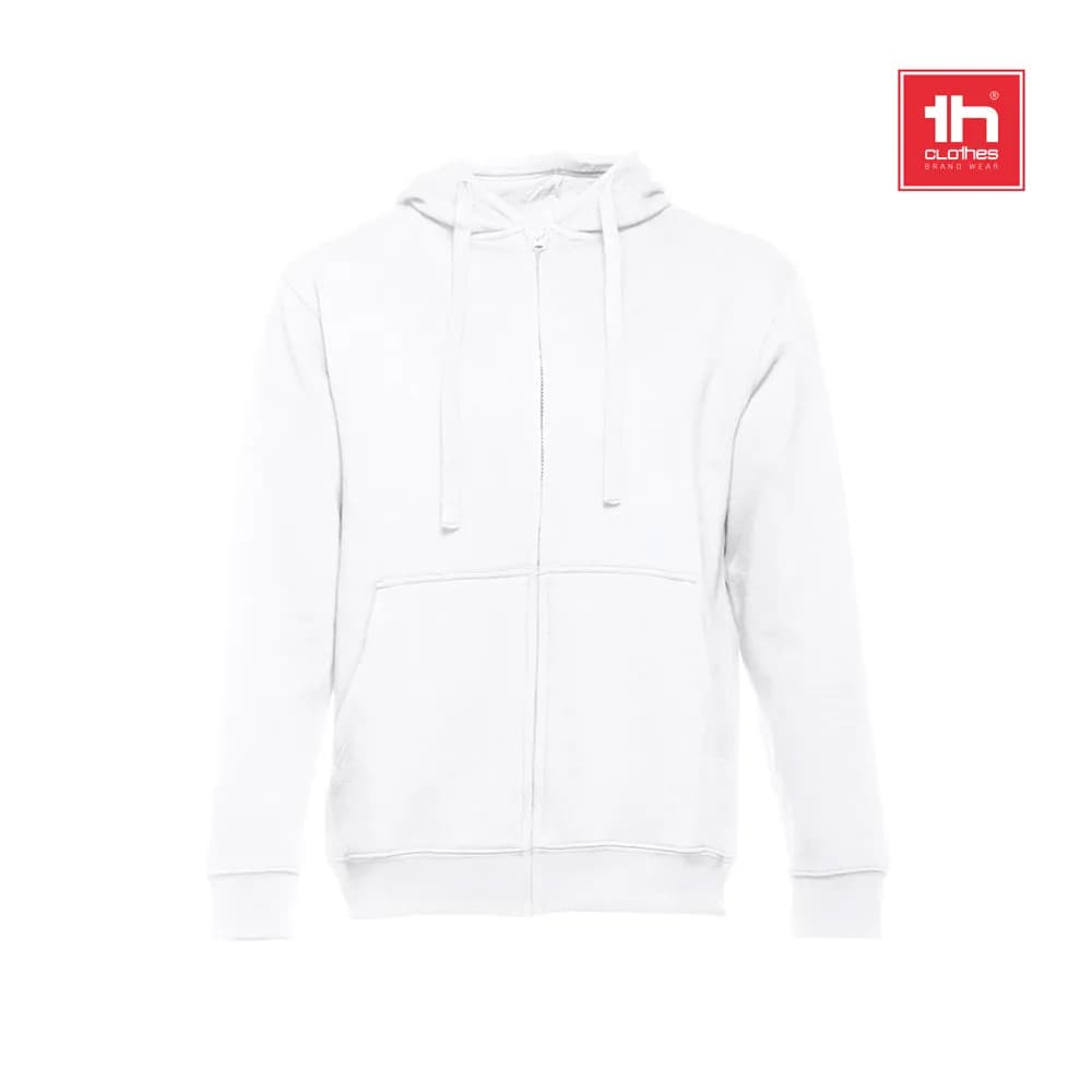 Herren Kapuzenpulli - THC AMSTERDAM WH - Weiß