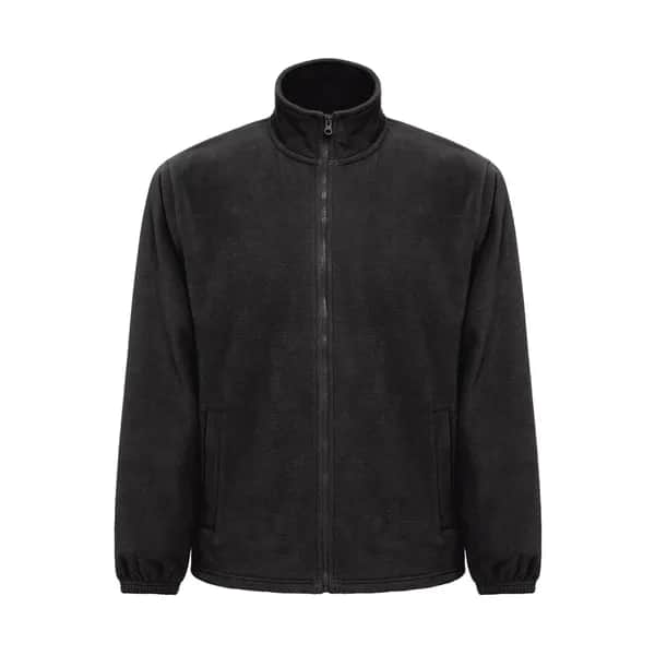 Herren Polarjacke HD aus Polyester - THC GAMA - Schwarz