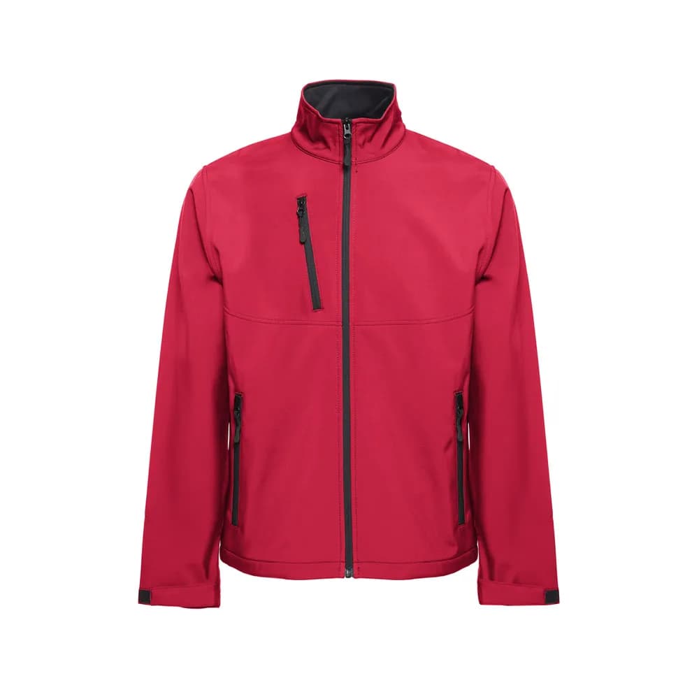 Softshell-Jacke (Unisex) aus Polyester und Elastan - THC EANES - Rot