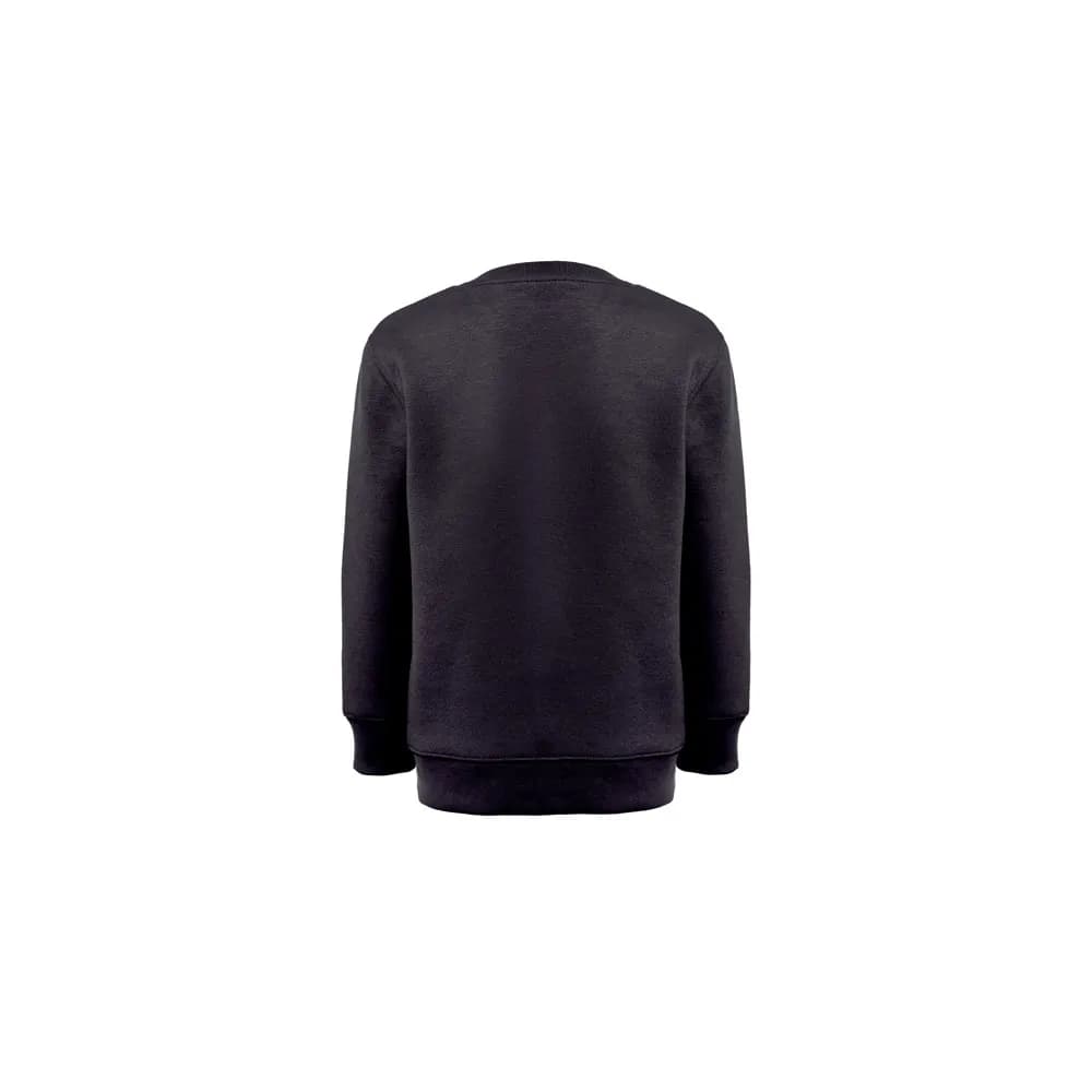 Kindersweatshirt aus recycelter Baumwolle und Polyester - THC DELTA KIDS - Schwarz