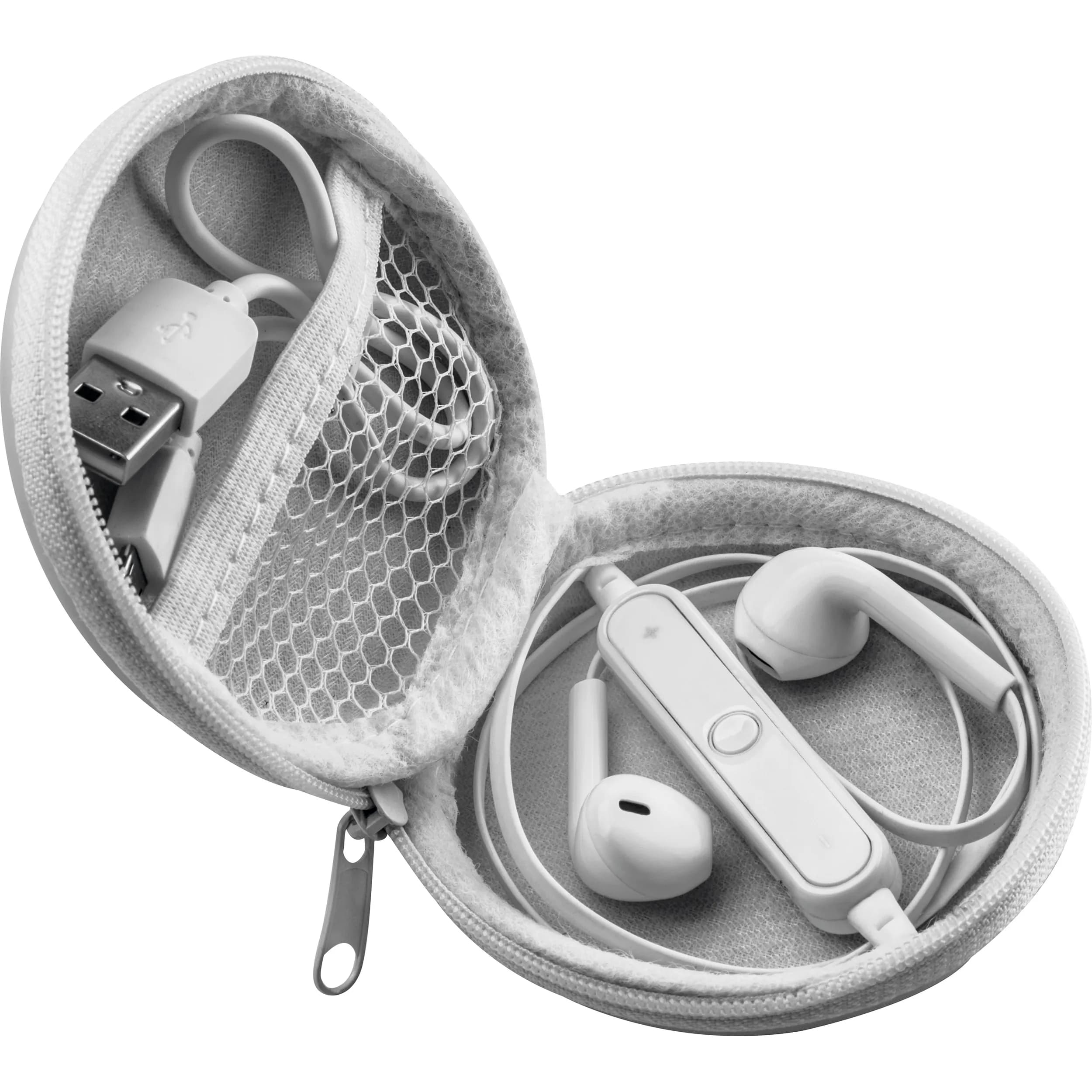 Bluetooth Kopfhörer mit Lautstärkeregulierung SOFIA - weiss