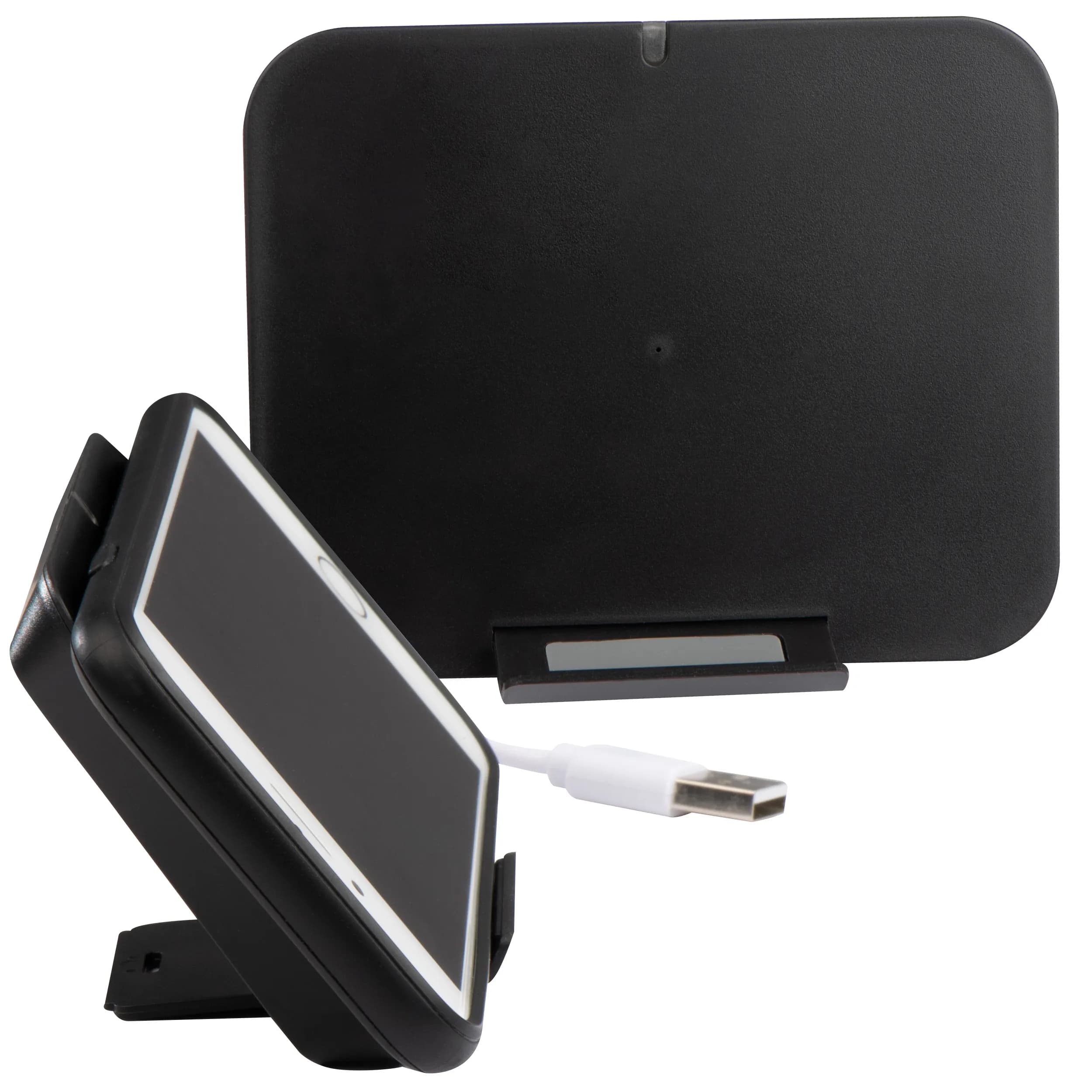 Induktionsladegerät mit Handyständer NIKOLA - schwarz