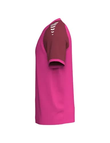WINGS Jersey Shortsleeve - Kinder - pink glo/bordeaux