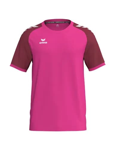 WINGS Jersey Shortsleeve - Kinder - pink glo/bordeaux