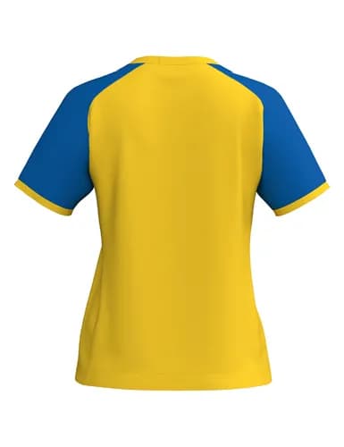 WINGS Jersey Shortsleeve - Damen - gelb/new royal