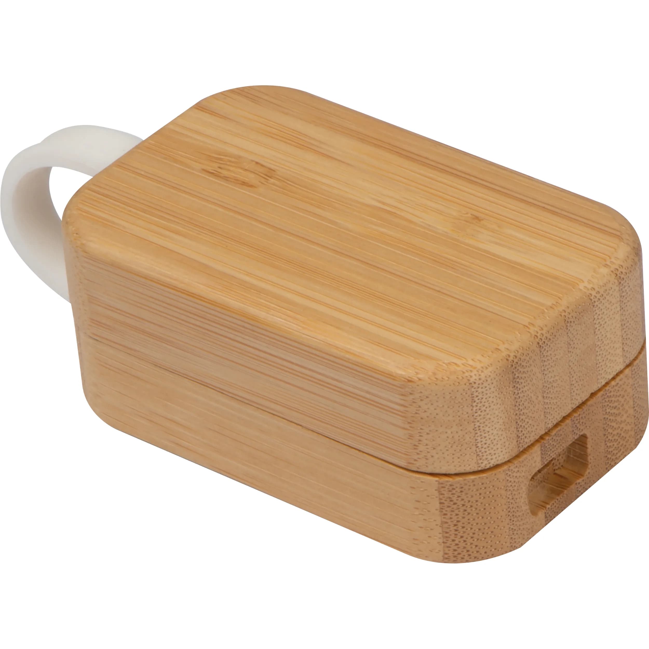 Bluetooth Kopfhörer in einer Bambusbox HAZEL - beige