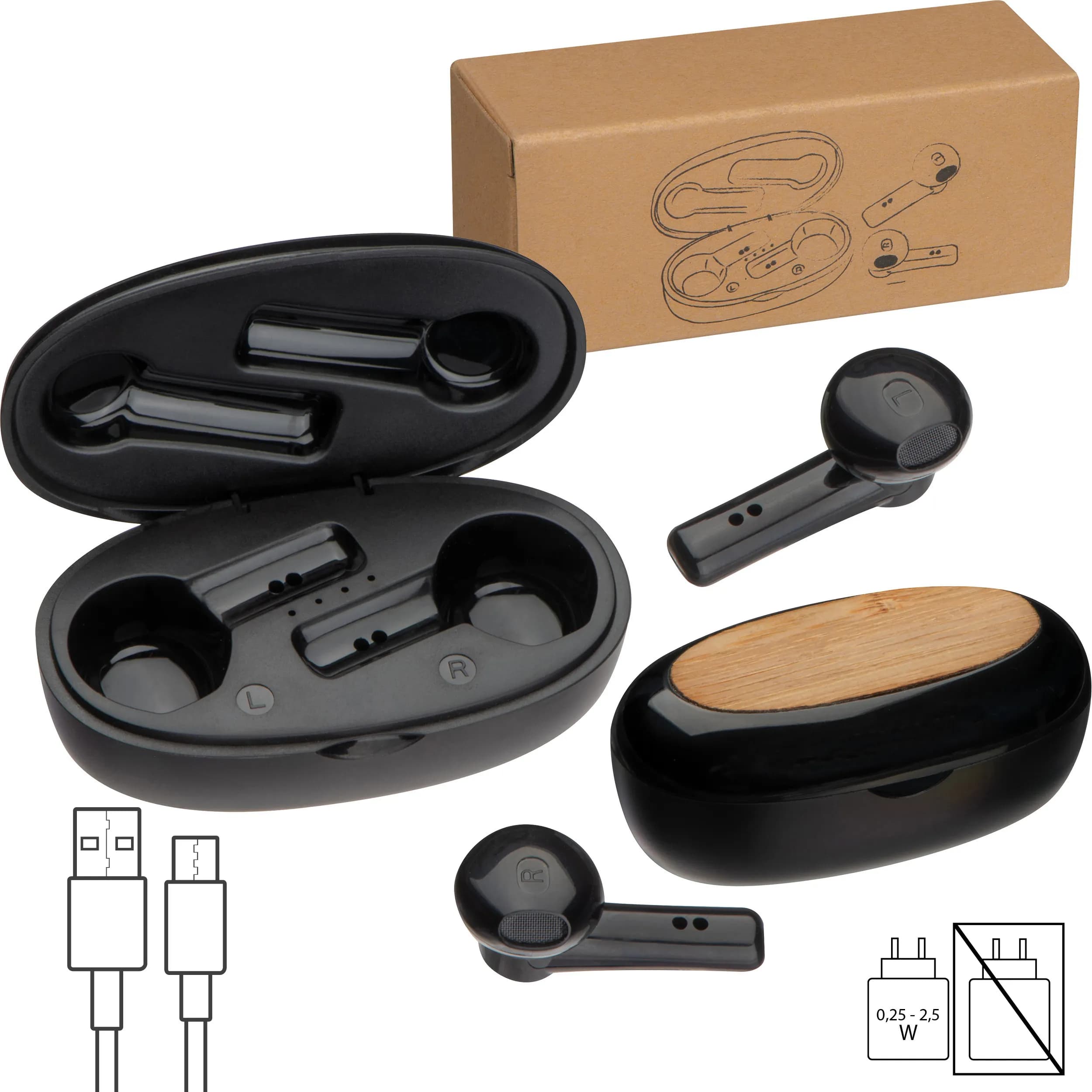 Bluetooth Kopfhörer TAYLOR - schwarz