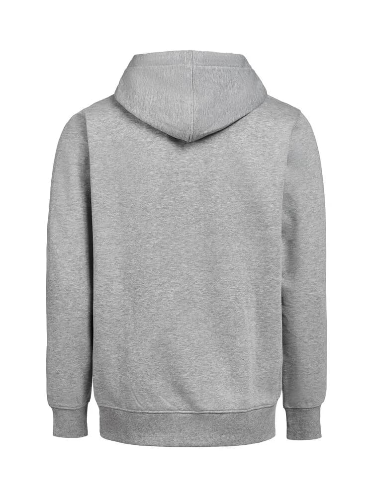 UM Pullover mit Reißverschluss (OCS-RCS) Regular Fit Unisex - Grau Meliert
