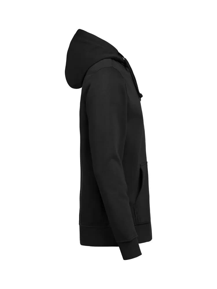 UM Pullover mit Reißverschluss (OCS-RCS) Regular Fit Unisex - Schwarz