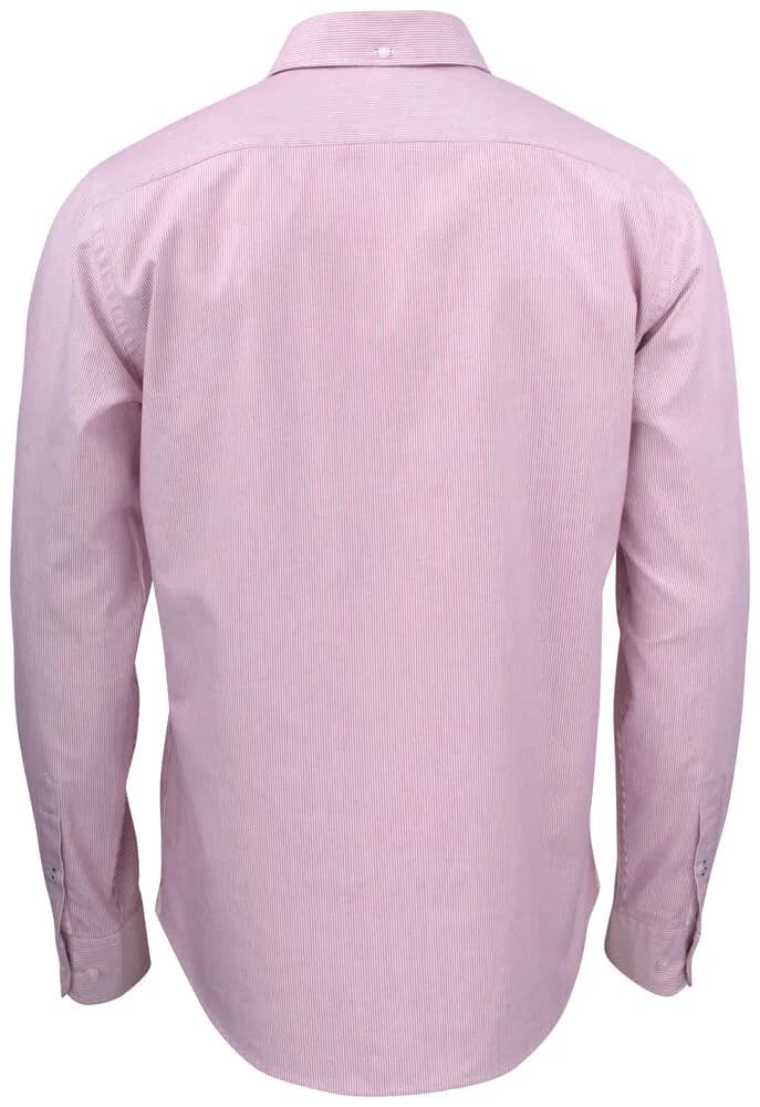 Belfair Oxford Shirt Men's - Burgundy/White