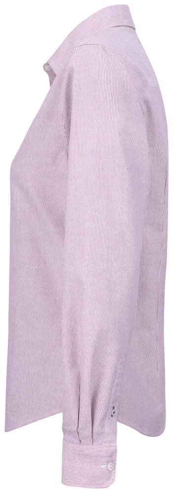 Belfair Oxford Shirt Ladies' - Burgundy/White
