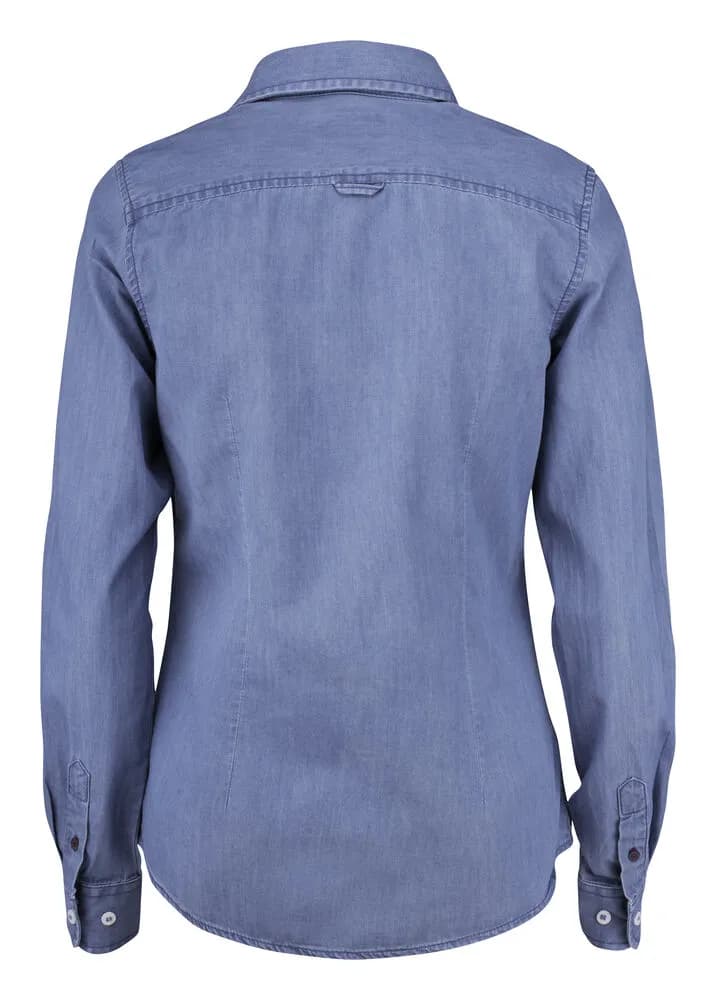 Ellensburg Denim shirt Ladies - Denim Blue