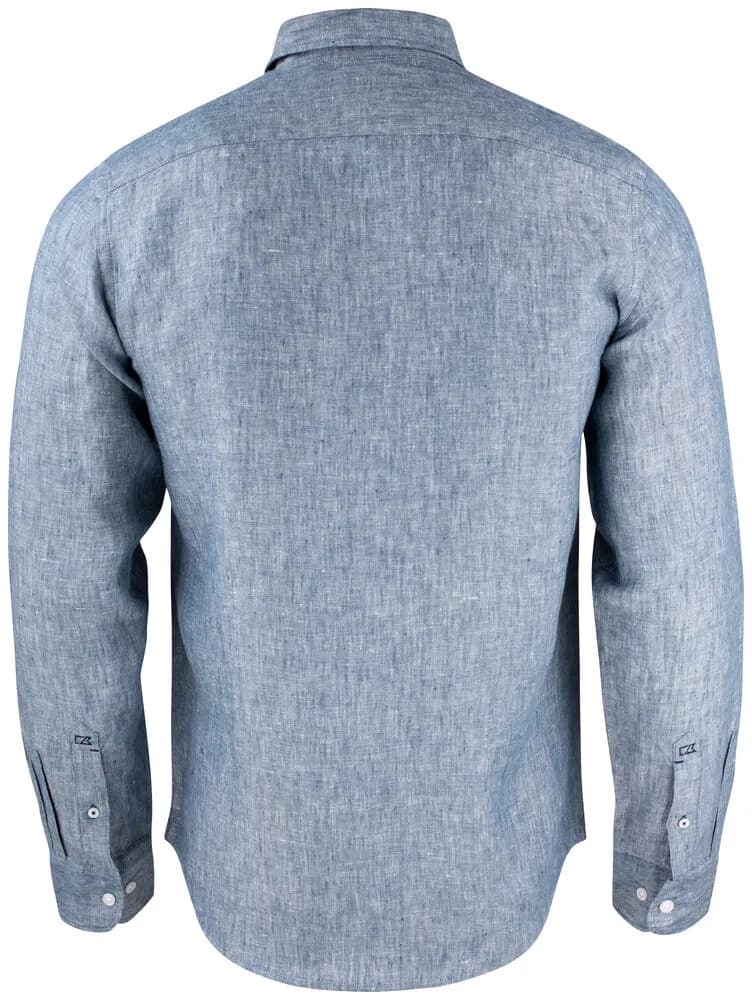 Summerland Linen Shirt - Denim Melange