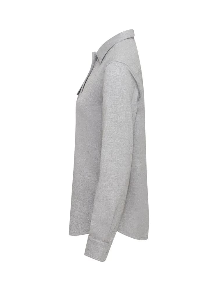 Advantage Leisure Shirt Ladies - Grey Melange