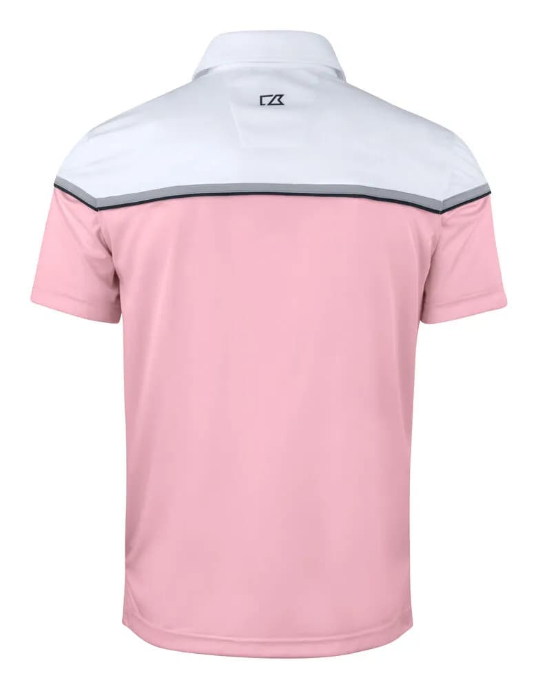 Seabeck Polo Men - Pink/White
