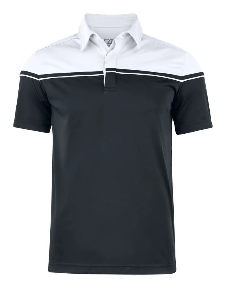 Seabeck Polo Men - Black/White