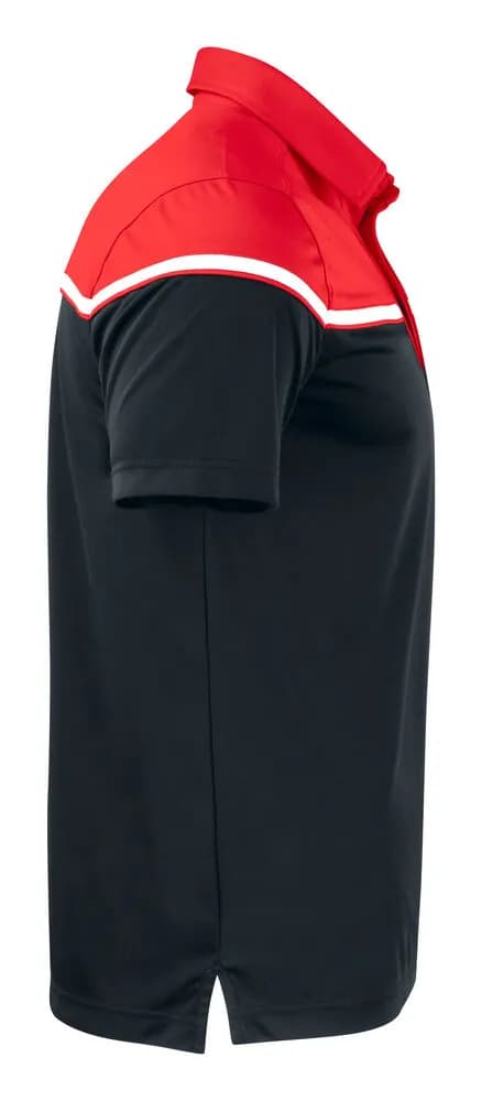 Seabeck Polo Men - Black/Red