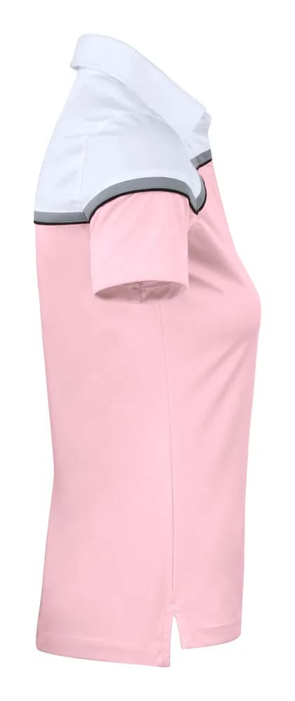 Seabeck Polo Ladies - Pink/White