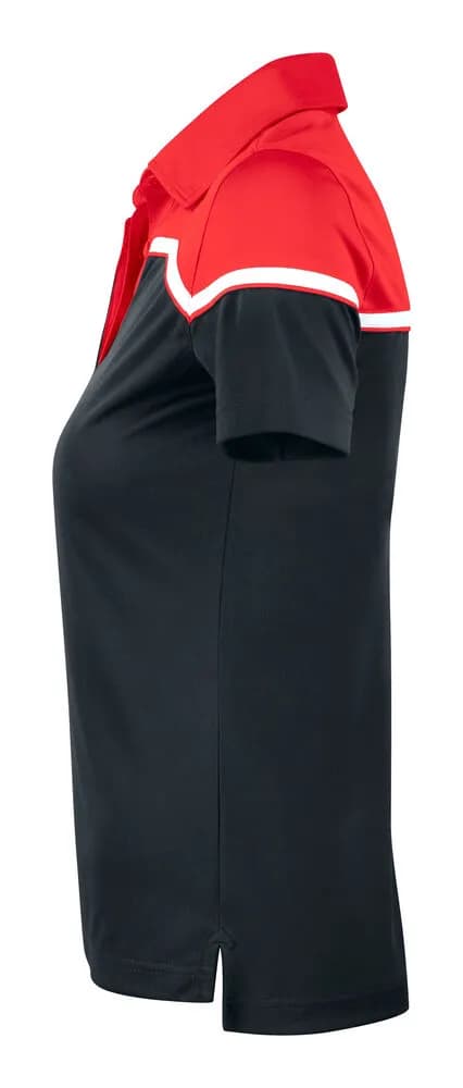 Seabeck Polo Ladies - Black/Red
